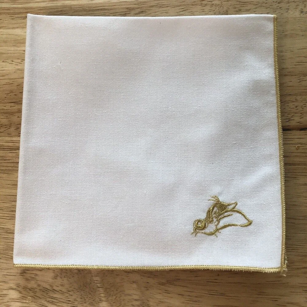 After 6 Vintage Looney Tunes Cocktail Napkins Set of 4